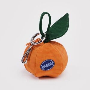 Baggu Mandarin Bag Charm NEW WITH TAGS NWT